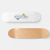 Flagge von Rockford (Illinois) Skateboard (Horizontal)
