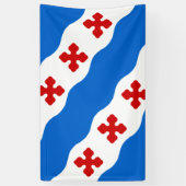 Flagge von Rockville (Maryland City) Banner (Vertikal)