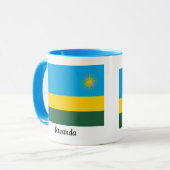 Flagge von Ruanda Tasse (Vorderseite Links)