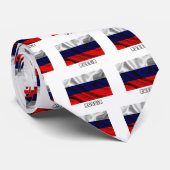 Flagge von Russland, russische Flagge Krawatte (Gerollt)