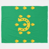 Flagge von Rutland Fleece Blanket (Vorderseite (Horizontal))