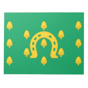 Flagge von Rutland (Landkreis des Vereinigten Köni Notizblock