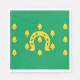 Flagge von Rutland (Landkreis des Vereinigten Köni Serviette