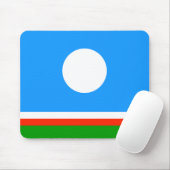 Flagge von Sacha Mousepad (Mit Mouse)
