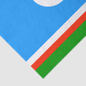 Flagge von Sacha Seidenpapier (Ausschnitt)