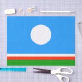 Flagge von Sacha Seidenpapier (Handwerk)