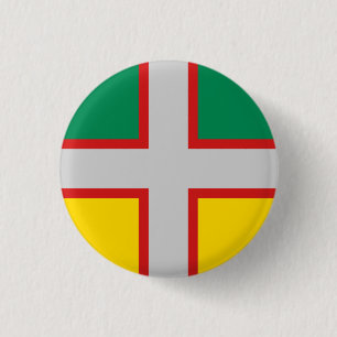 Flagge von Saguenay-Lac-Saint-Jean (QUÉBEC) Button