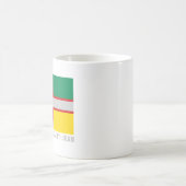 Flagge von Saguenay-Lac-Saint-Jean (QUÉBEC) Kaffeetasse (Mittel)