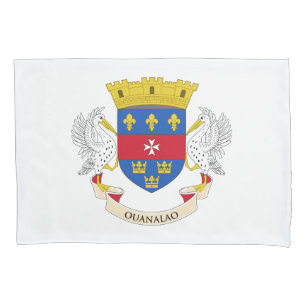 Flagge von Saint-Barthélemy Kissenbezug