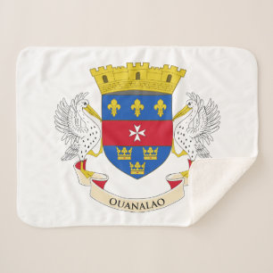 Flagge von Saint-Barthélemy Sherpadecke
