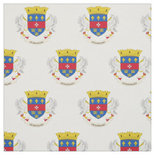 Flagge von Saint-Barthélemy Stoff
