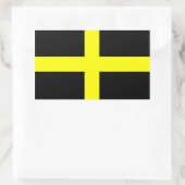 Flagge von Saint-David Rechteckiger Aufkleber (Tasche)
