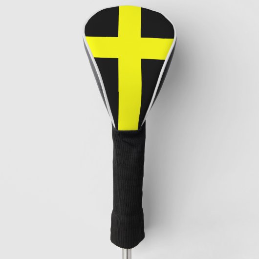 Flagge von Saint-David (Wales) Golf Headcover (Vorderseite)