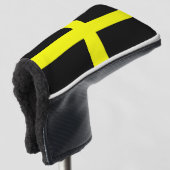 Flagge von Saint-David (Wales) Golf Headcover (3/4 Vorderseite)
