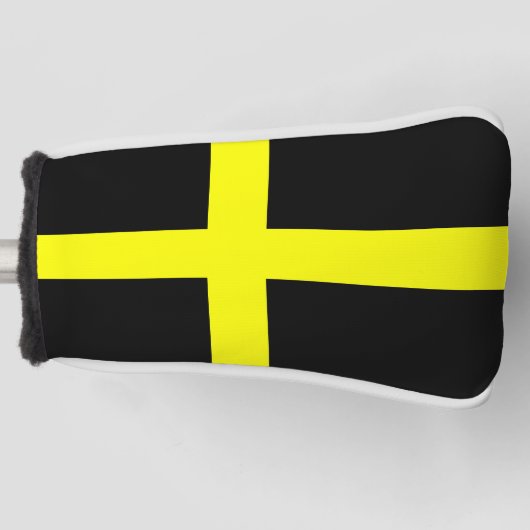 Flagge von Saint-David (Wales) Golf Headcover (Vorderseite)