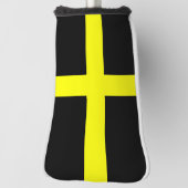 Flagge von Saint-David (Wales) Golf Headcover (Rotieren 90)