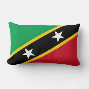 Flagge von Saint Kitts und Nevis (Karibik) Lendenkissen