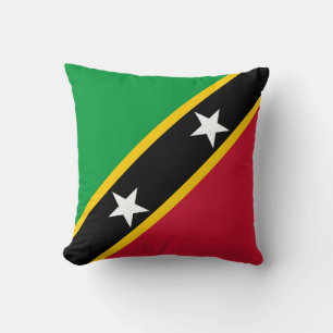 Flagge von Saint Kitts und Nevis Kissen