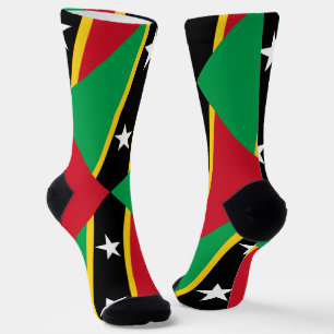 Flagge von Saint Kitts und Nevis Socken