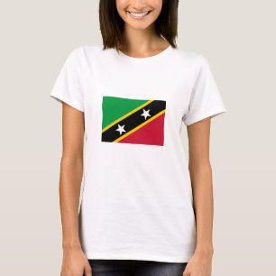 Flagge von Saint Kitts und Nevis T-Shirt