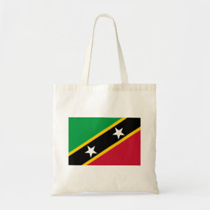 Flagge von Saint Kitts und Nevis Tragetasche