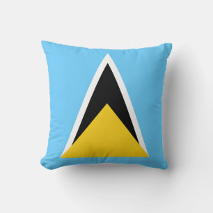 Flagge von Saint Lucia Kissen