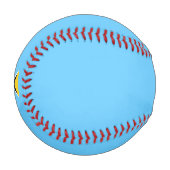 Flagge von Saint Lucia (St. Lucia) (Karibik) Baseball (Vorderseite Links)