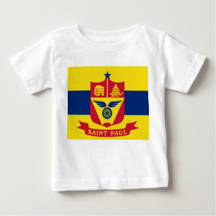 Flagge von Saint Paul (Minnesota) Baby T-shirt