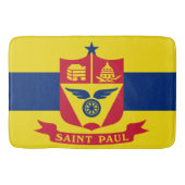 Flagge von Saint Paul (Minnesota) Badematte (Vorderseite)