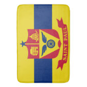 Flagge von Saint Paul (Minnesota) Badematte (Vorderseite Vertikal)