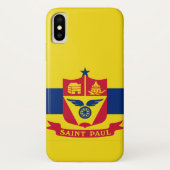 Flagge von Saint Paul (Minnesota) Case-Mate iPhone Hülle (Rückseite)