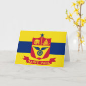 Flagge von Saint Paul (Minnesota) Karte (Gelbe Blume)