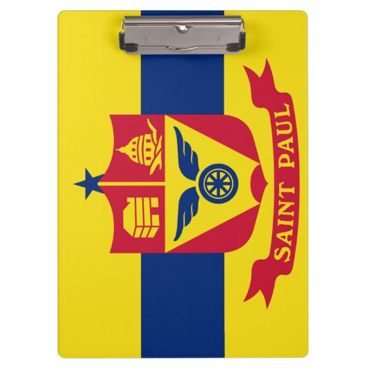 Flagge von Saint Paul (Minnesota) Klemmbrett (Vorderseite)