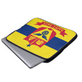 Flagge von Saint Paul (Minnesota) Laptopschutzhülle (Vorne Knopf)