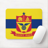 Flagge von Saint Paul (Minnesota) Mousepad (Mit Mouse)
