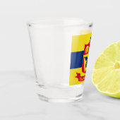Flagge von Saint Paul (Minnesota) Schnapsglas (Links)