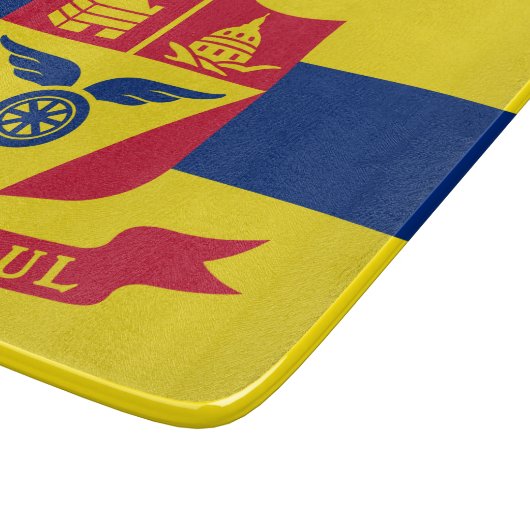 Flagge von Saint Paul (Minnesota) Schneidebrett (Ecke)