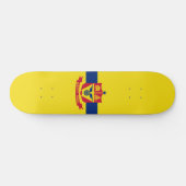 Flagge von Saint Paul (Minnesota) Skateboard (Horizontal)