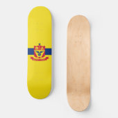 Flagge von Saint Paul (Minnesota) Skateboard (Vorderseite)