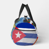 Flagge von Saint Pierre und Miquelon Duffle Bag (Rechts)