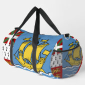 Flagge von Saint Pierre und Miquelon Duffle Bag (Rechte Ecke)