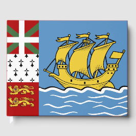 Flagge von Saint Pierre und Miquelon Gästebuch