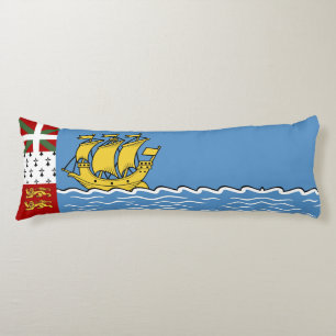 Flagge von Saint Pierre und Miquelon Seitenschläferkissen