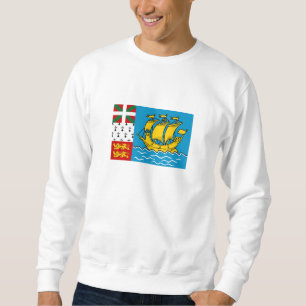 Flagge von Saint-Pierre und Miquelon Sweatshirt