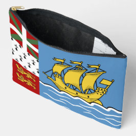 Flagge von Saint Pierre und Miquelon Zubehörtasche