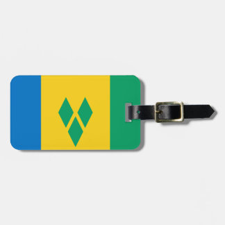 Flagge von Saint Vincent Easy ID Persönliche Gepäckanhänger