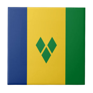 Flagge von Saint Vincent Fliese