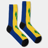 Flagge von Saint Vincent Socken (Rechts)