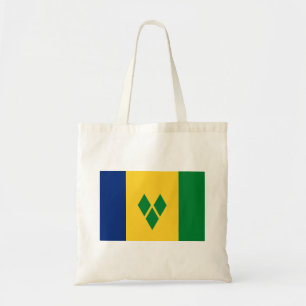 Flagge von Saint Vincent Tragetasche