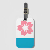 Flagge von Salem, Oregon Gepäckanhänger (Vorderseite Vertikal)